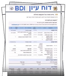 הזמנה דוח עיון bdi